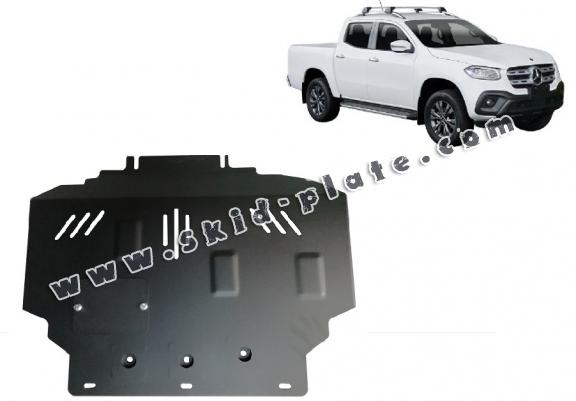 Steel skid plate for Mercedes X-Class W470