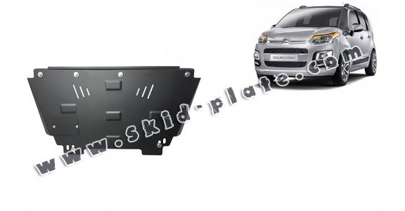 Steel skid plate for Citroen C3 Picasso