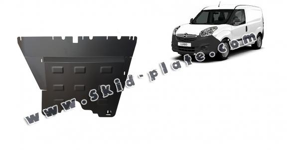 Steel skid plate for Opel Combo D 