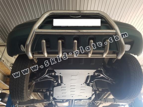 Steel gearbox skid plate for Mercedes ML W163