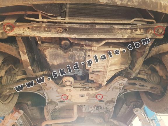 Steel skid plate for Renault Trafic 2 