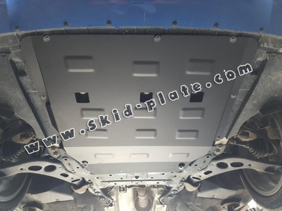 Steel skid plate for the protection of the engine and the gearbox for Mini Cooper F55/56