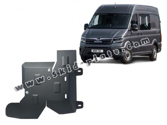 Steel AdBlue tank plate for Man TGE / 18 L