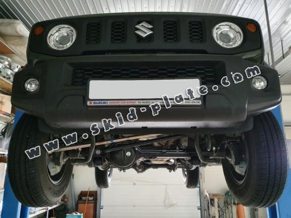 Steel transfer case skid plate for Suzuki Jimny - 3-door model
