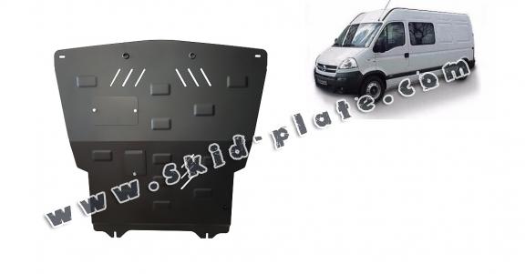 Steel skid plate for Opel Movano A 