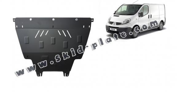 Steel skid plate for Renault Trafic 2 