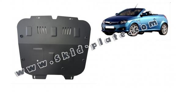 Steel skid plate for Opel Tigra B 