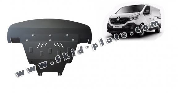 Steel skid plate for Renault Trafic 3 