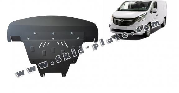 Steel skid plate for Opel Vivaro B 