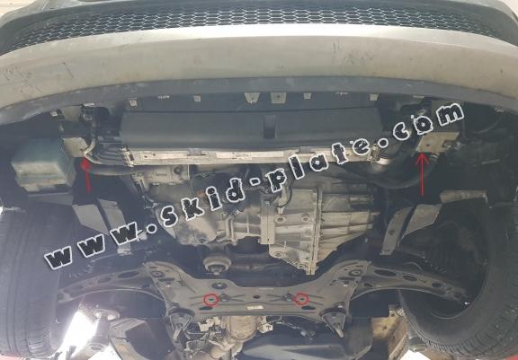 Steel skid plate for Opel Vivaro B 