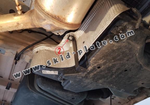 Steel AdBlue tank plate for Volkswagen Crafter / 18 L