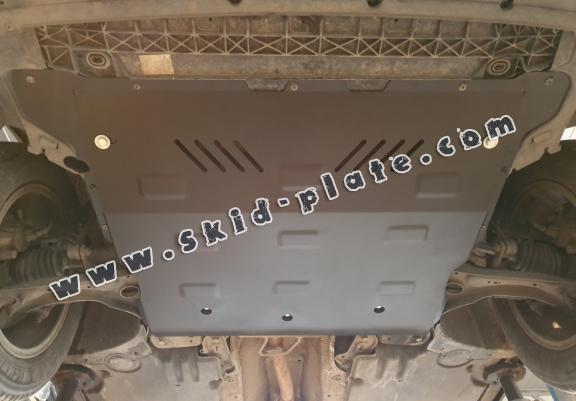 Steel skid plate for Skoda Fabia