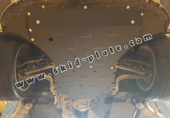Steel gearbox skid plate for Audi Q8
